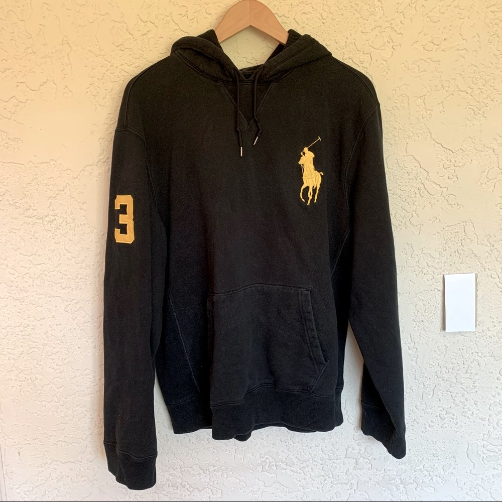 Polo Ralph Lauren Hoodie Black Size M